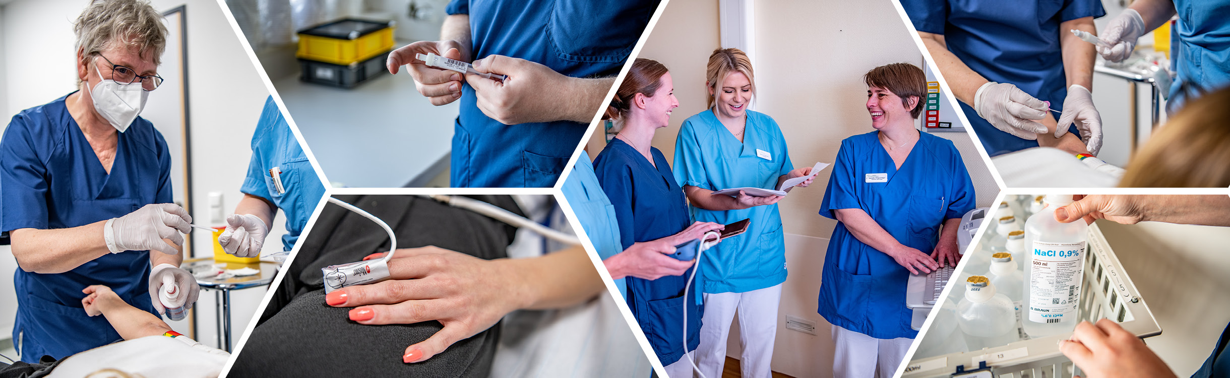 Zusammenschnitt diverser Bilder aus dem EVK